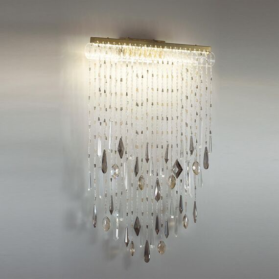 5420/24WL HALL ODL_EX25 79 античная бронза/металл/стекло/хрусталь Настенный светильник LED 24W 4000K 1437Лм AFINA