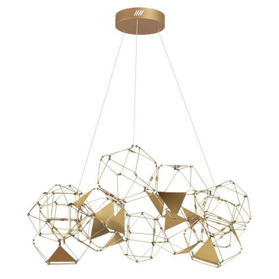 5086/56L L-VISION ODL25 503 античная бронза/металл Люстра LED 56W 4000K 3360Лм TRELLIS