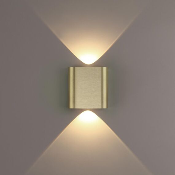 7107/2WL HIGHTECH ODL26 Настенный светильник бронза/металл IP20 LED 2W 3000K 220V MAGNUM