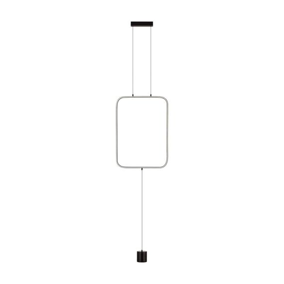 7022/27FLA HIGHTECH ODL25 247 Напольный светильник черный/металл/акрил IP20 LED 3000K 220V TEO