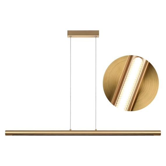 6644/45L HIGHTECH ODL24 301 античная бронза/металл/акрил Подвесной светильник IP20 LED 49W 3000K 220V MALI