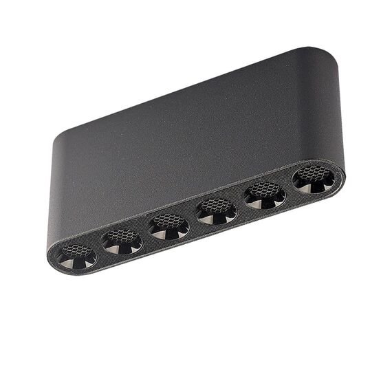 7092/15CL HIGHTECH ODL25 399 Потолочный светильник черный/металл/акрил IP20 LED 9W 690Лм 3000K 220V SMALL