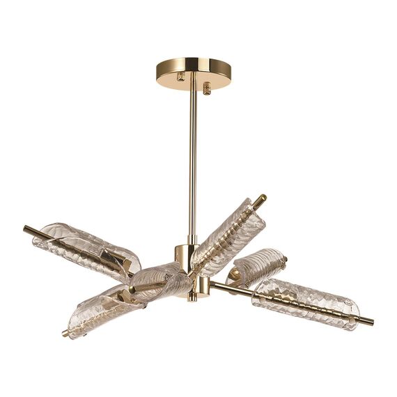 6537/6C MODERNI LN23 112 золотой Люстра потолочная G9 6*25W 220V GEORGIA