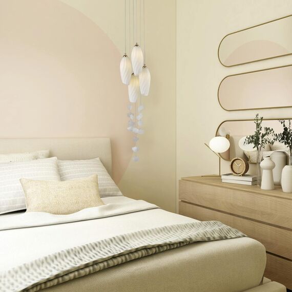 6518/4 MODERNI LN23 169 золотой Светильник подвесной G9 4*40W 220V SHIVON, изображение 3