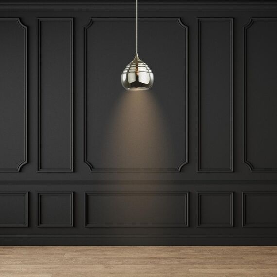 5286/1 SUSPENTIONI LN23 000 никель, серый Подвес E27 1*40W 220V LESTER, изображение 3