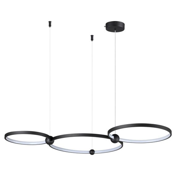 6533/85L LEDIO LN23 222 чёрный Светильник подвесной LED 85W 3000-6000K 3649Лм 220V DIEGO