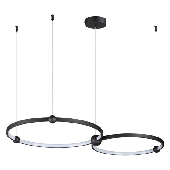 6533/80L LEDIO LN23 222 чёрный Светильник подвесной LED 80W 3000-6000K 3182Лм 220V DIEGO