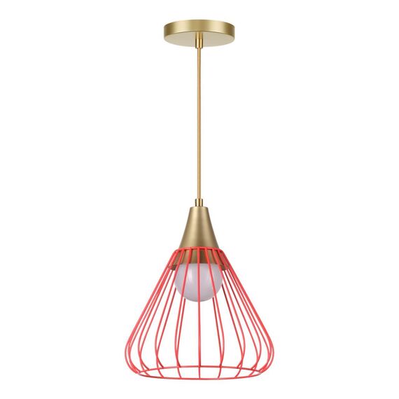4450/1 УЦЕНКА SUSPENTIONI LN20 247 красный Подвес E27 1*60W 220V DAMI