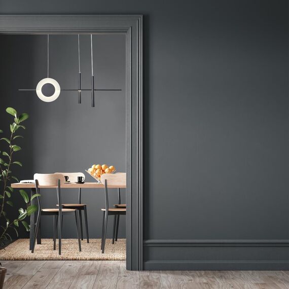 5613/28L LEDIO LN23 235 черный Светильник подвесной LED диммир. с ДУ 28W 3000-6000К 3053Лм 220V MIZUKI, изображение 3