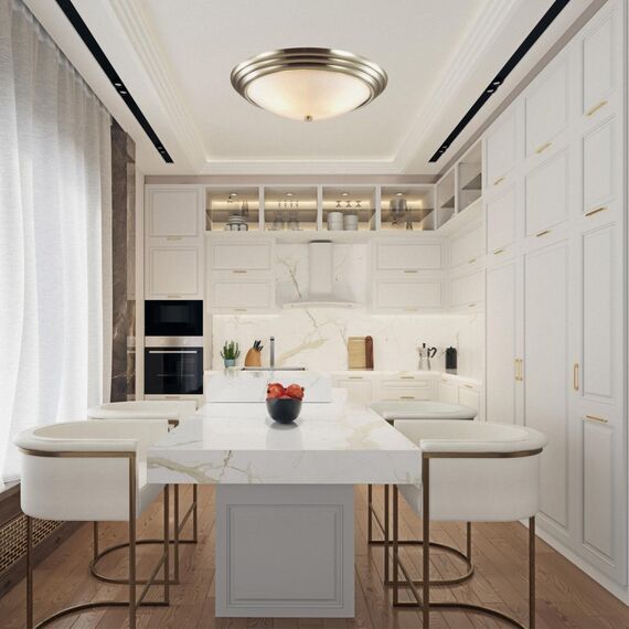 5262/3C VINTAGE LN23 86 античная латунь Настенно-потолочный светильник E27 3*60W 220V KAYLA, изображение 3