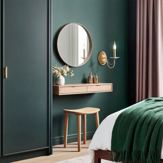 8033/1W CLASSI LN26 металл/стекло, медь/прозрачный Бра E14 1*40W 220V INCANTO, изображение 3