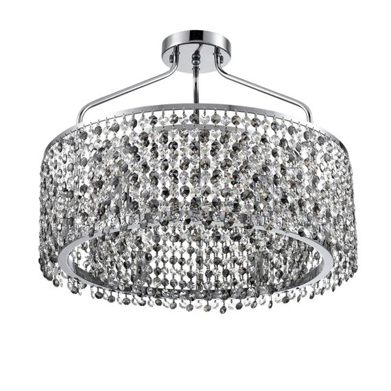 8244/6C CLASSI LN25 150 хром, металл/хрусталь Люстра потолочная E14 6*40W 220V LAYLA