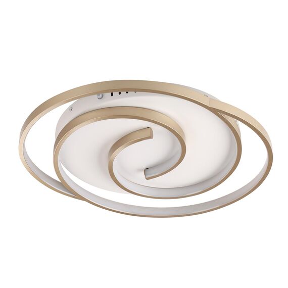 8020/75CL LEDIO LN25 шампань/белый металл/акрилл Потолочный светильник LED 75W 220V 3000-6000K TWIST