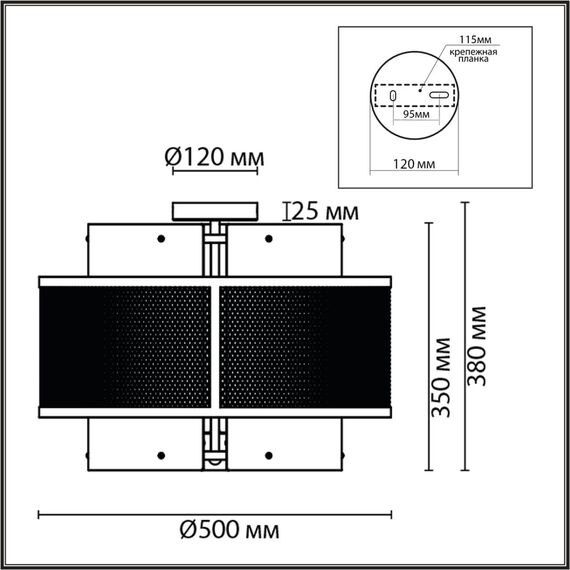 8007/6C MODERNI LN25 251 черный/черный, золотой металл/металл, стекло Люстра потолочная Е14 6*40W 220V ZARINA, изображение 2