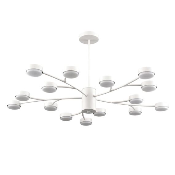 8265/15 COMFI LN26 металл/металл белый/белый Люстра GX53 LED 15*7W 220V TORINA