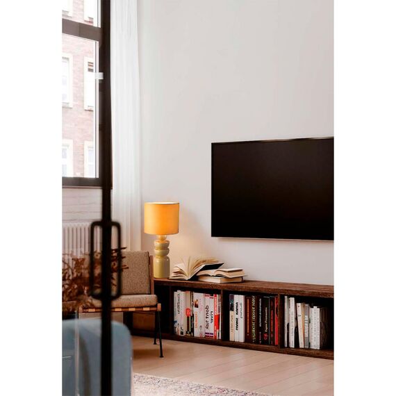 8130/1T MODERNI LN25 377 желтый, керамика/текстиль Настольная лампа E27 1*60W 220V SEGI, изображение 3