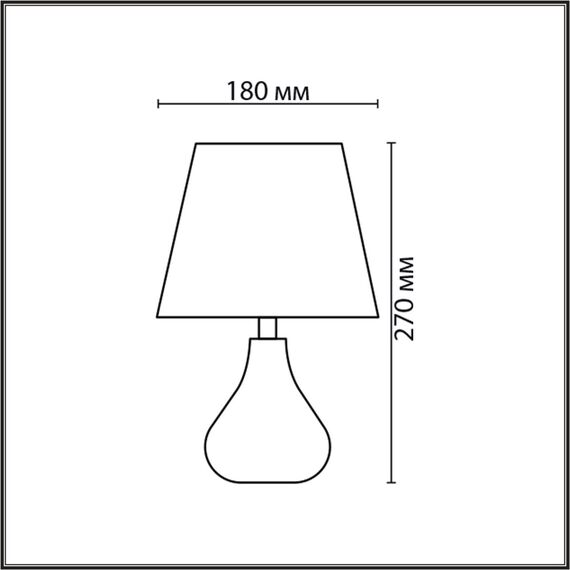 8185/1T COUNTY LN25 000 бордовый, керамика/текстиль Настольная лампа E14 1*40W 220V NAINA, изображение 2