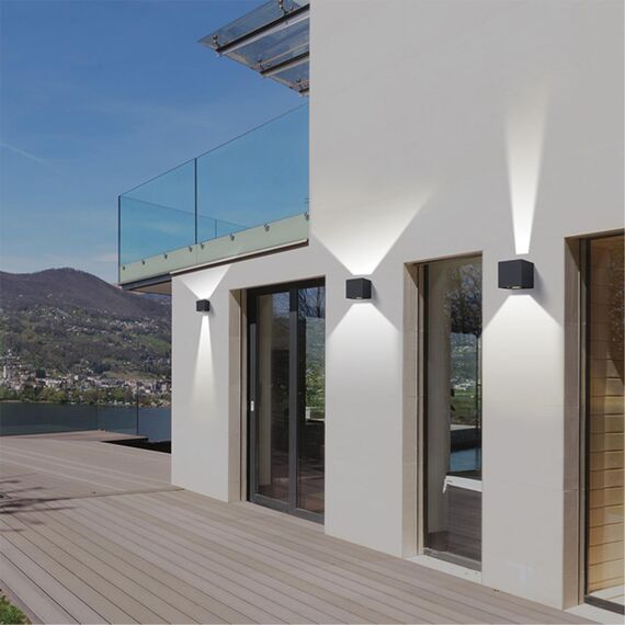 358004 STREET NT19 388 темно-серый Ландшафтный светильник IP54 LED 3000К 2*3W 85-265V KAIMAS, изображение 3