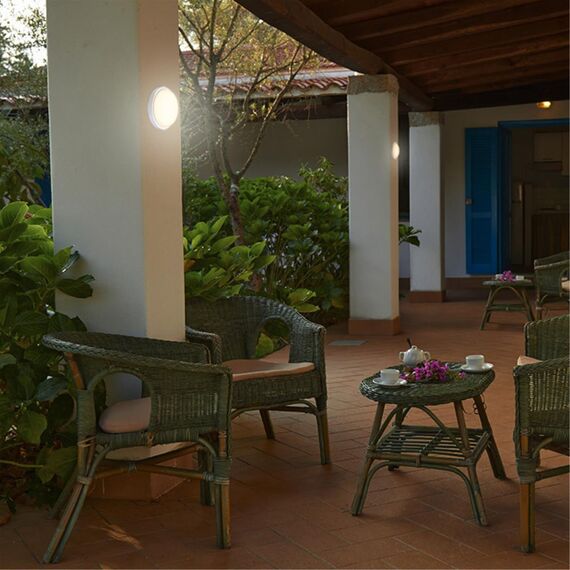 358016 STREET NT19 397 белый Ландшафтный светильник IP65 LED 4000К 18W 220V OPAL, изображение 3