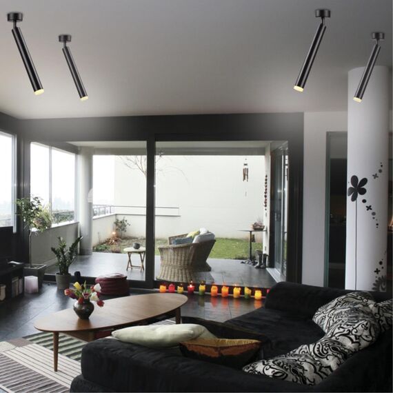 357887 OVER NT19 384 черный Накладной светильник IP20 LED 3000K 10W 160-265V MODO, изображение 3