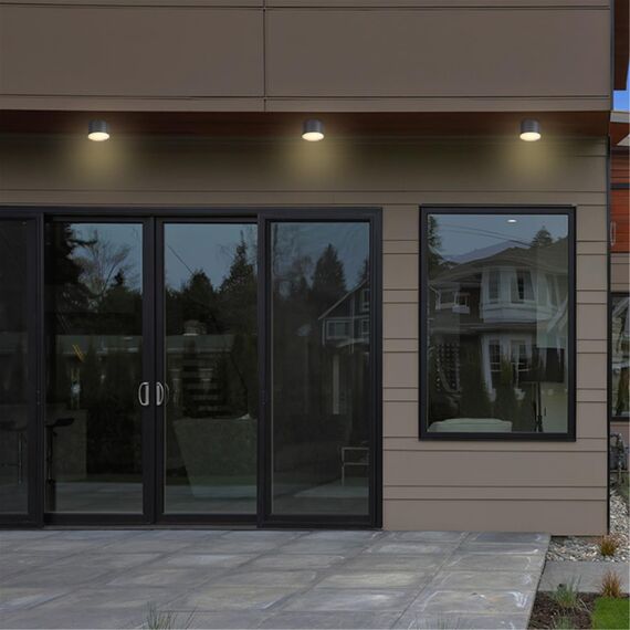 358084 STREET NT19 385 темно-серый Ландшафтный светильник IP54 LED 3000К 12W 220V KAIMAS, изображение 3