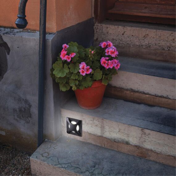 358093 STREET NT19 391 черный Подсветка ступеней IP65 LED 4000K 3W 220V SCALA, изображение 3