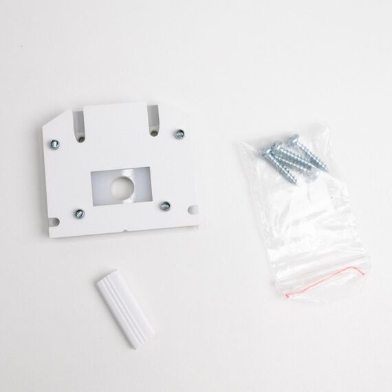 135132 NT21 122 белый Заглушка торцевая для арт 135130 FLUM, изображение 2