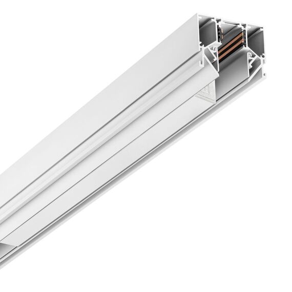 135243Y SHINO NT24 123 белый Низковольтный шинопровод для монтажа в натяжной потолок 3м IP20 48V FLUM, изображение 3
