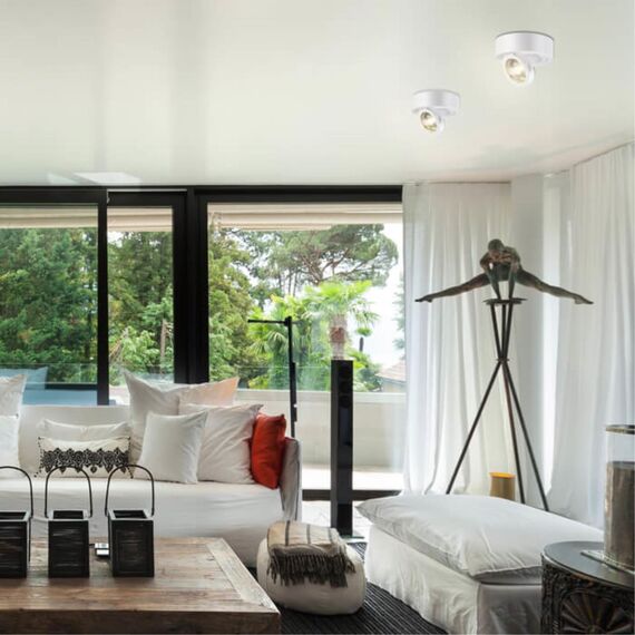 357704 OVER NT18 368 белый Накладной светильник IP33 LED 3000K 10W 220-240V RAZZO, изображение 3