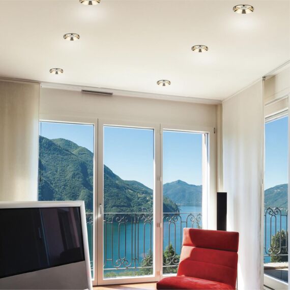 357909 SPOT NT19 474 золото Светильник встраиваемый IP44 LED 3000К 10W 100-265V METIS, изображение 3