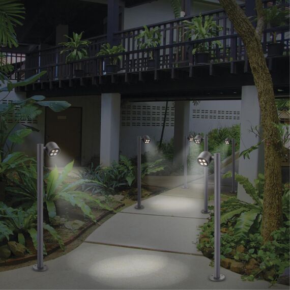 358115 STREET NT19 366 темно-серый  Ландшафтный светильник IP65 LED 3000К 10W 100-240V GALEATI, изображение 3