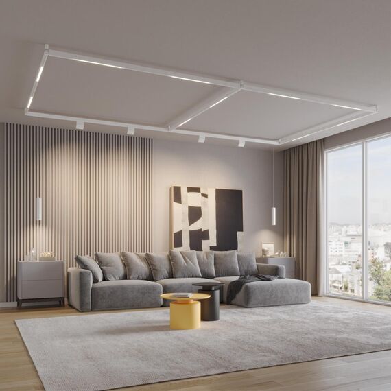 135248 SHINO NT24 116 белый Соединитель с токопроводом гибкий угловой "L" IP20 48V FLUM, изображение 3