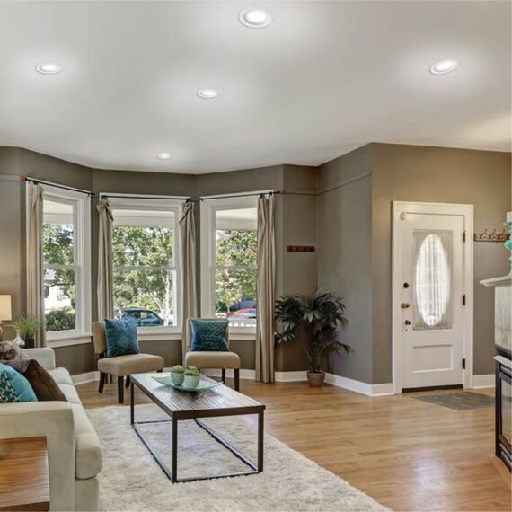 357574 SPOT NT18 503 белый Встраиваемый светильник IP20 LED 3000K 15W 175-265V LUNA, изображение 3