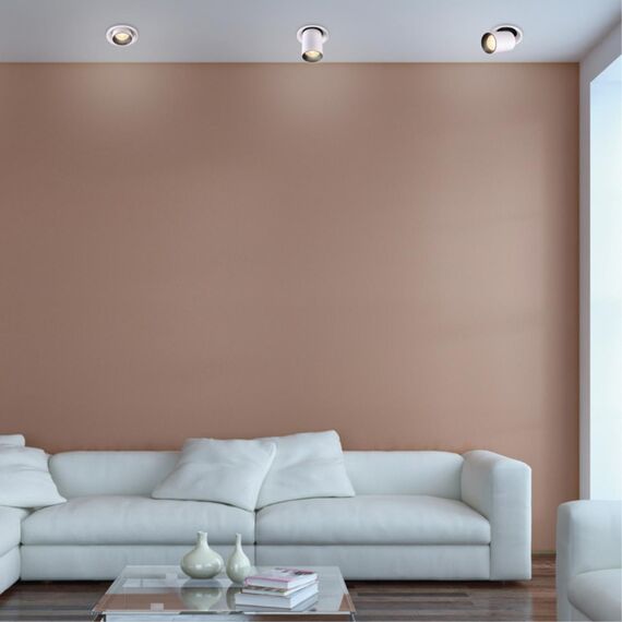 358081 SPOT NT19 470 белый/черный Встраиваемый светильник IP20 LED 12W 3000К 220V LANZA, изображение 3