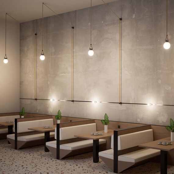 135257 SHINO NT24 088 бежевый Низковольтный текстильный шинопровод, длина 10м IP20 24V EASY, изображение 3