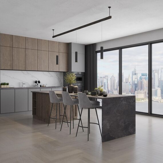 135253 SHINO NT24 117 черный Крепление потолочное для низковольтного шинопровода арт.135090-135093 IP20 FLUM, изображение 3