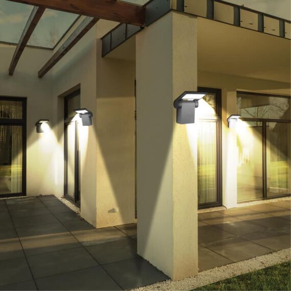 357521 STREET NT18 369 темно-серый Ландшафтный светильник IP54 LED 3000K 10W 100-240V ROCA, изображение 3