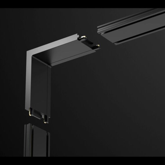 135214 SHINO NT23 170 белый Соединитель с токопроводом "Г" для низковольтного шинопровода IP20 48V SMAL, изображение 3