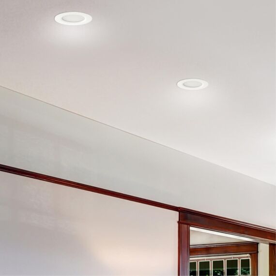 357907 SPOT NT19 492 белый Встраиваемый светильник IP44 LED 4000K 10W 100-265V DRUM, изображение 3