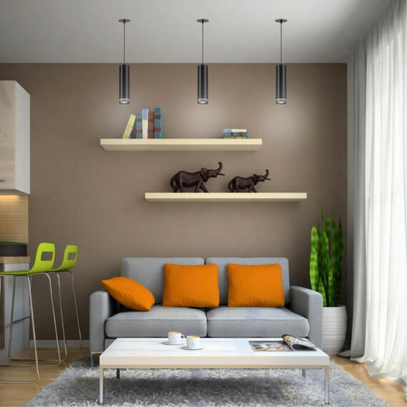 357691 SPOT NT18 451 черный Встраиваемый светильник IP20 LED 3000K 12W 160-265V ARUM, изображение 3