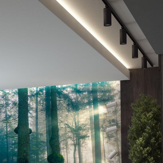 358593 PORT NT21 223 черный Светильник трековый однофазный трехжильный IP20 LED 4000K 30W 175-245V DEP, изображение 3