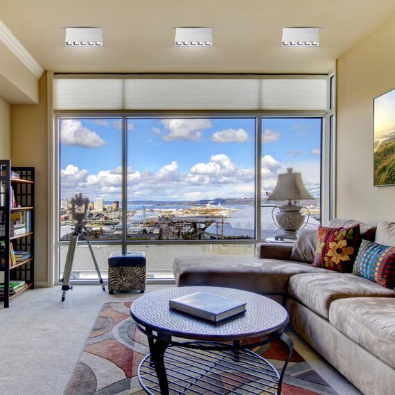 358320 OVER NT19 380 белый Светильник накладной IP33 LED 4000К 25W 110-265V EOS, изображение 3