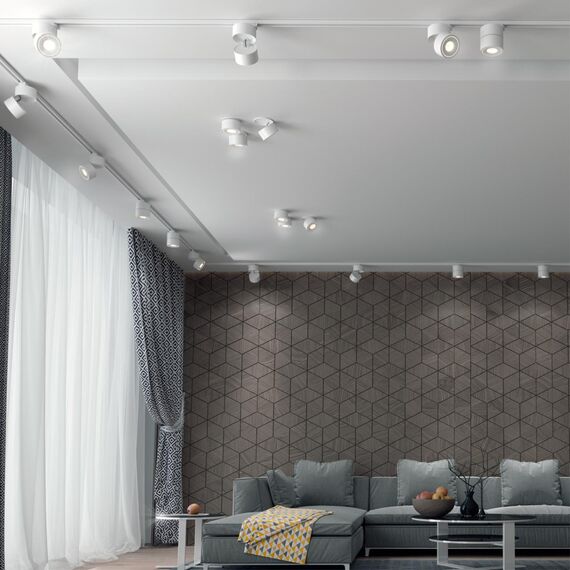 358778 PORT NT21 224 белый Светильник трековый однофазный трехжильный IP20 LED 15W 4000K 1300Лм 100-265V GRODA, изображение 3