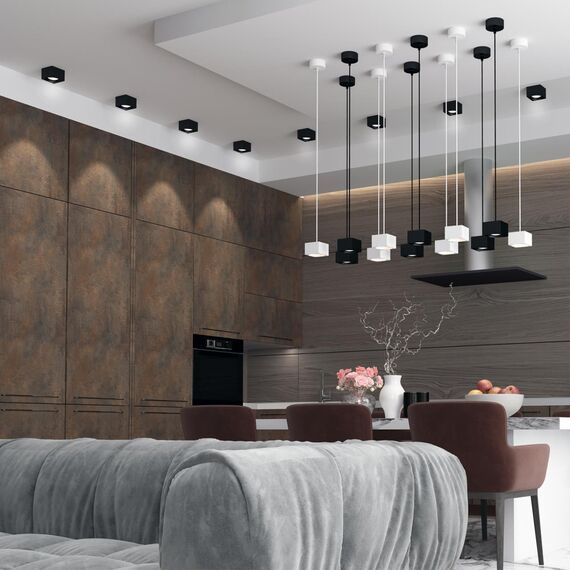 358654 OVER NT21 392 черный Светильник накладной светодиодный IP20 LED 4000К 12W 220V PATERA, изображение 3