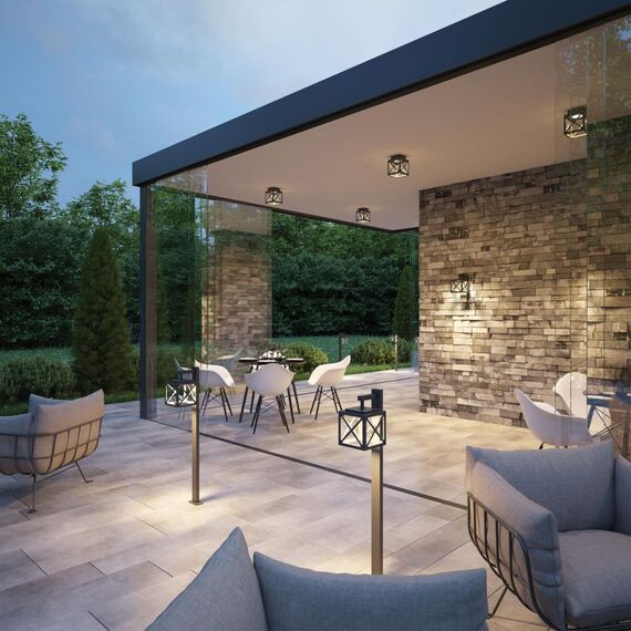 358449 STREET NT20 364 темно-серый Ландшафтн.потолочн.светильник IP54 LED 4000K 10W 100-240V DANTELA, изображение 3