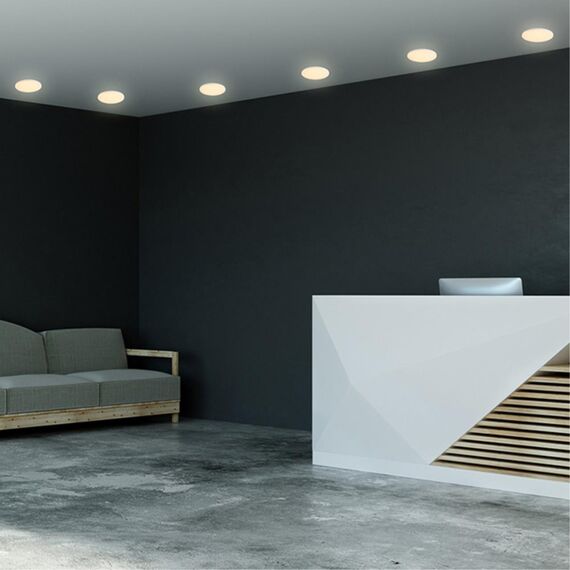 358141 SPOT NT19 500 белый Встраиваемый светильник IP20 LED 3000K 12W 85 - 265V MON, изображение 3