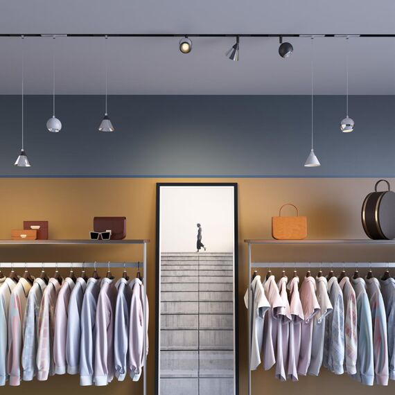 358400 SHINO NT20 054 черн/хром Трековый св-ник для низков.шинопровода IP20 LED 4000K 10W 48V FLUM, изображение 3