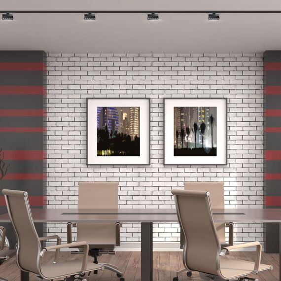 358325 PORT NT19 234 черный Светильник трековый однофазный трехжильный IP33 LED 4000К 13W 110-265V EOS, изображение 3