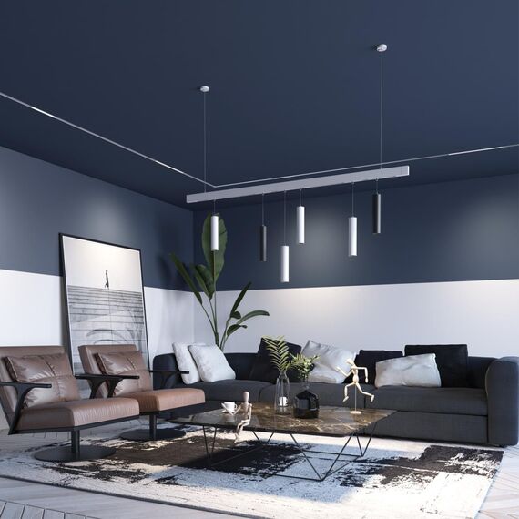 358615 SHINO NT21 064 белый Трековый низковольтный св-к диммируемый с ДУ, со сменой цв.температуры IP20 LED3000~6500К 24W 48V FLUM, изображение 3