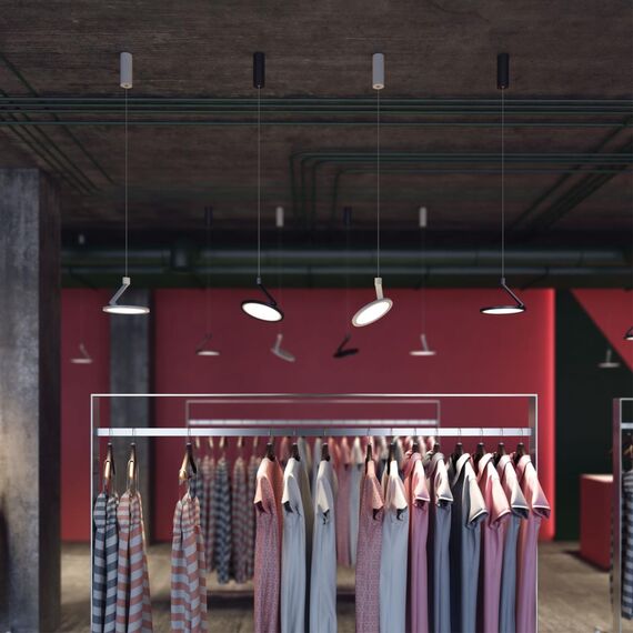 358351 OVER NT20 358 белый Светильник накладной, длина провода 1м IP20 LED 4000K 18W 85-265V HAT, изображение 3